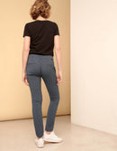 Pantalones fluidos en azul marino Fancy de Cigarrillo Lizzy
