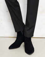 Pantalon Cigarette Lizzy Fancy Ribbon - Grey Check - Femme