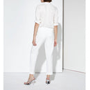 Pantalón Cigarrillo Luna Color - Blanco - Mujer