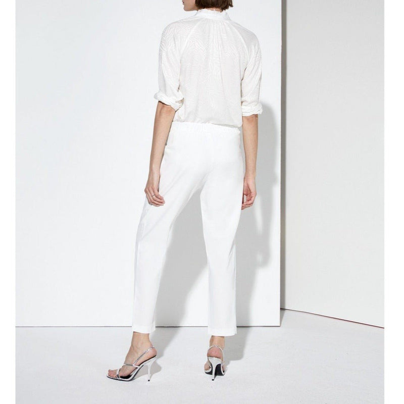 Pantalón Cigarrillo Luna Color - Blanco - Mujer