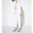 Pantalón Cigarrillo Luna Color - Blanco - Mujer