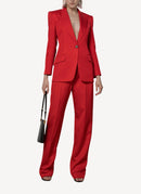 Alexander Mcqueen - Pantalon - Rouge - Femme