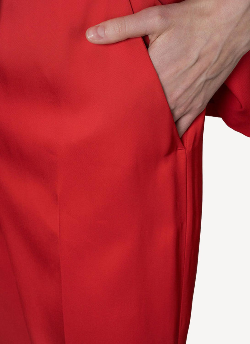 Alexander Mcqueen - Pantalon - Rouge - Femme