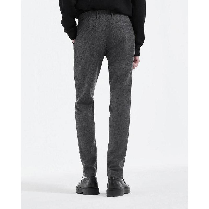 The Kooples - Pantalón De Traje Estampado Negro Y Gris - Hombre