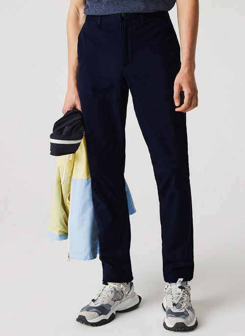 Lacoste - Pantalon Coupe Droit - Marine - Homme