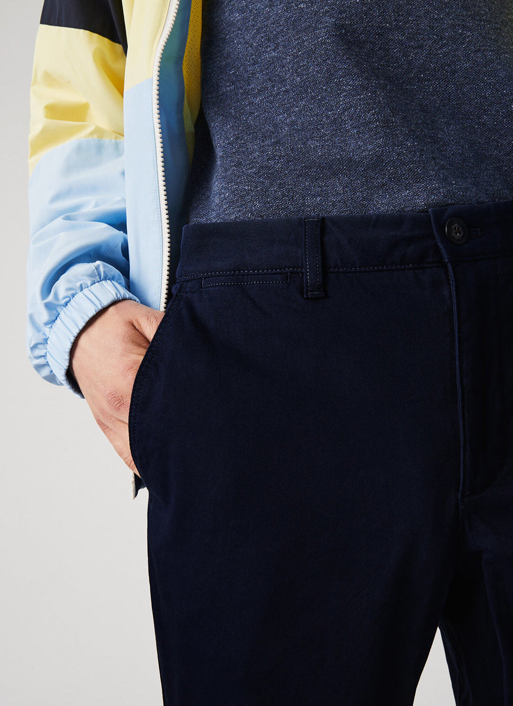 Lacoste - Pantalón de Corte Recto - Marino - Hombre