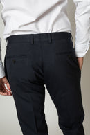 Pantalon De Costume Montaigne - Marine - Homme