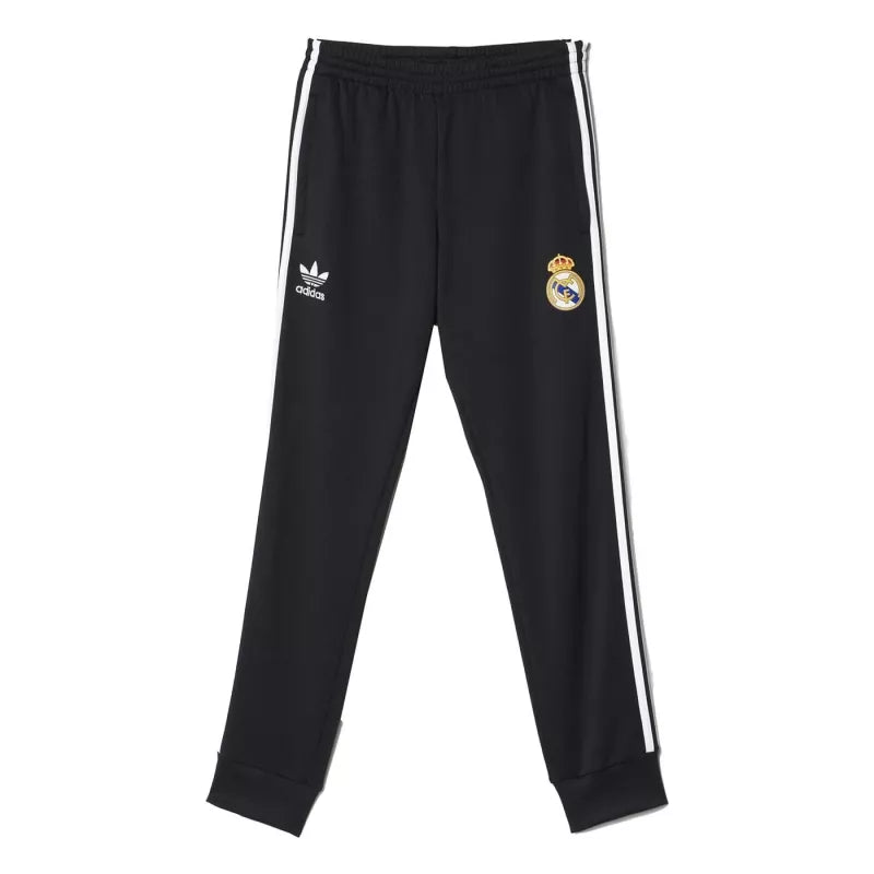 Pantalon De Survêtement Adidas Originals Real Madrid Superstar - Noir