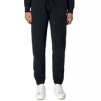 Pantaloni Della Tuta K-Way Ginevrette Fleece Peach - Nero
