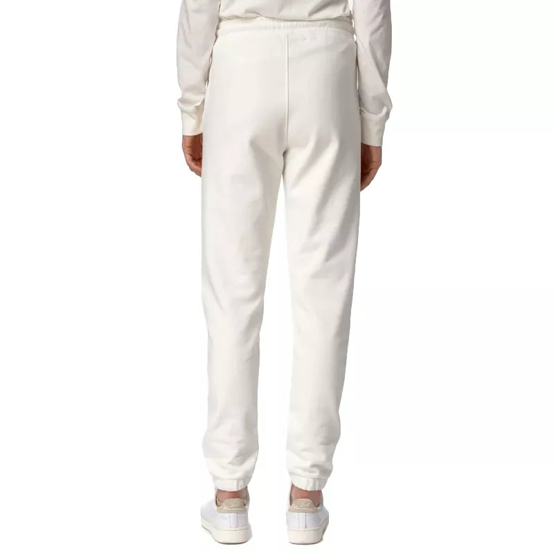 Pantalon De Survêtement K-Way Ginevrette Fleece Peach - Blanc