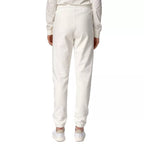 Pantalon De Survêtement K-Way Ginevrette Fleece Peach - Blanc