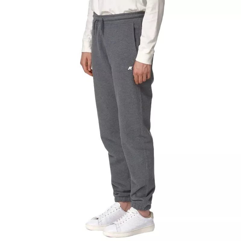 K-Way Ginevrette Fleece Tracksuit Bottoms Peach - Anthracite