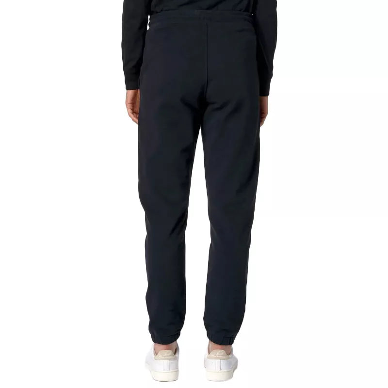 K-Way Ginevrette Fleece Peach Joggers - Black