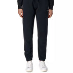 K-Way Ginevrette Fleece Peach Joggers - Black