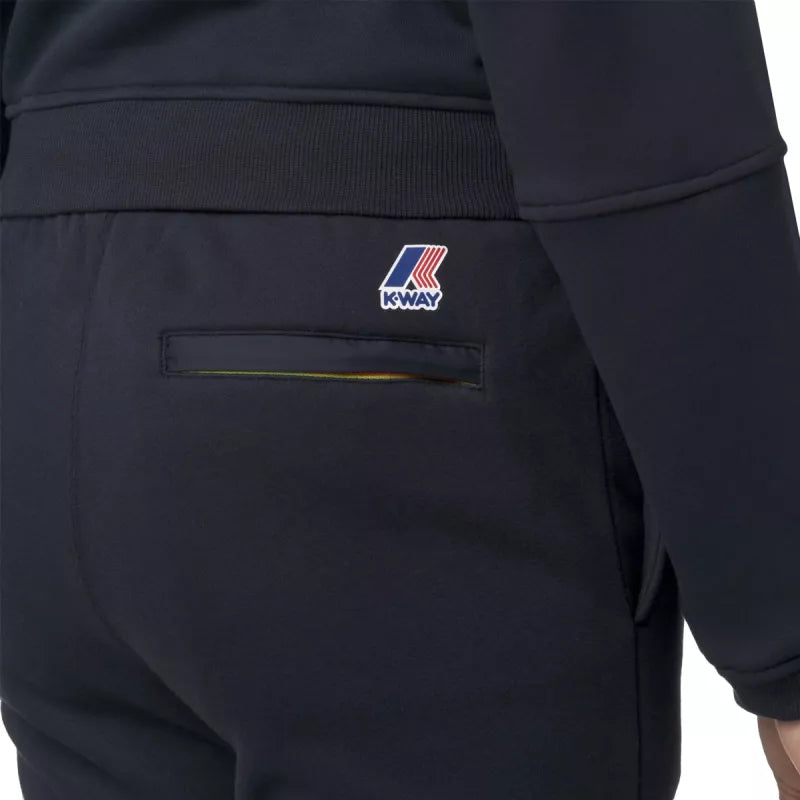 Pantalon De Survêtement K-Way Philbert Brushed Pc - Bleu Marine