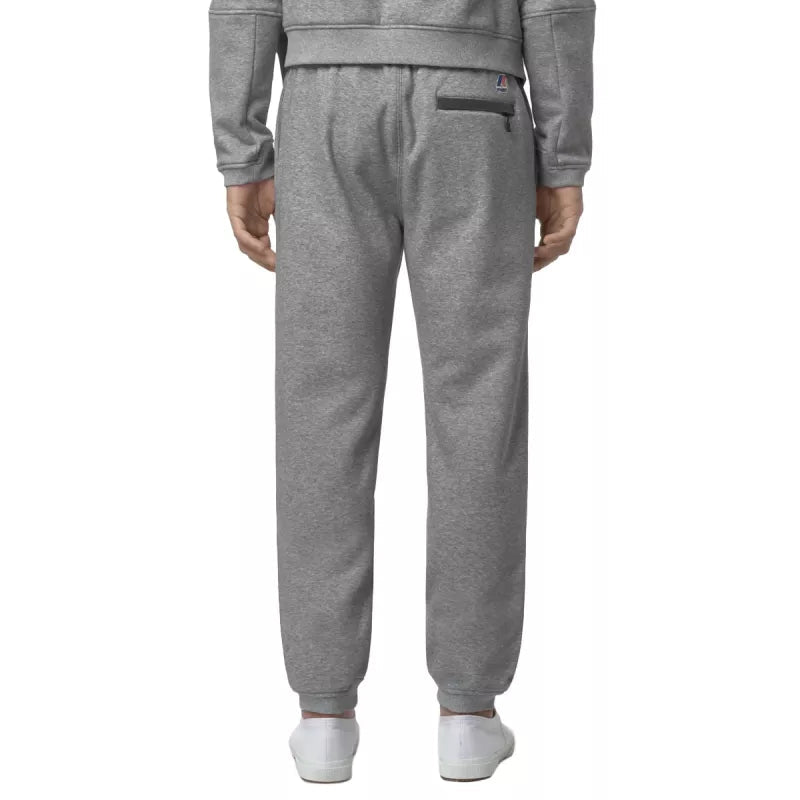 K-Way Philbert Brushed PC Jogging Bottoms - Marl Grey