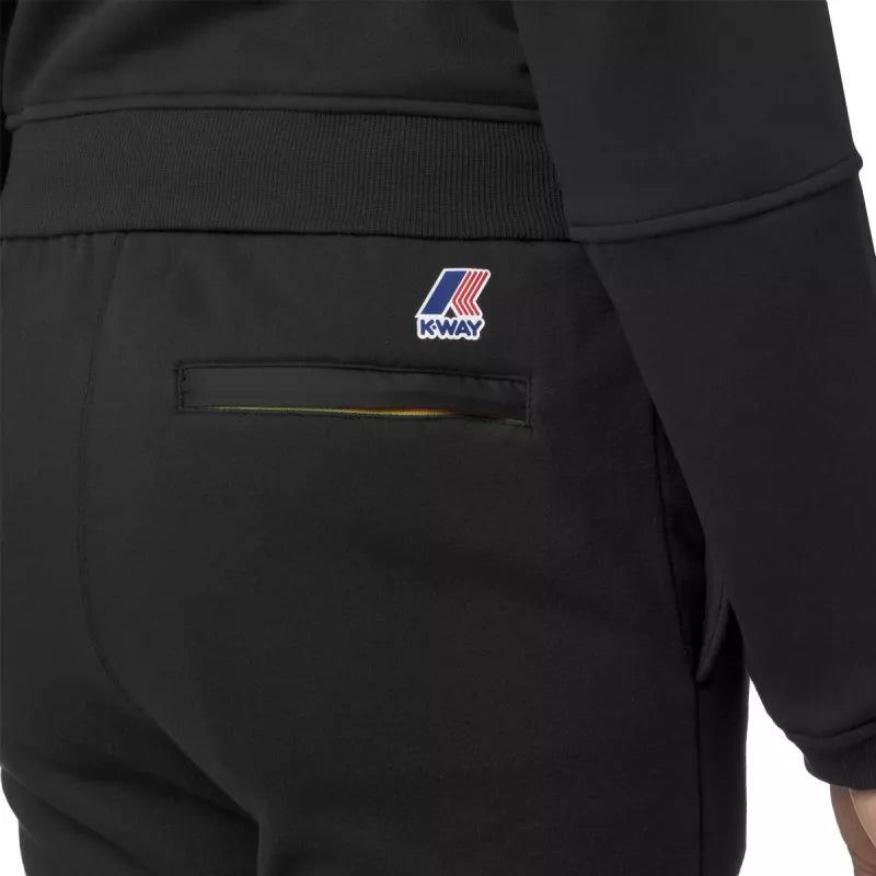 K-Way Philbert Brushed Pc Jogginghose – Black Pure