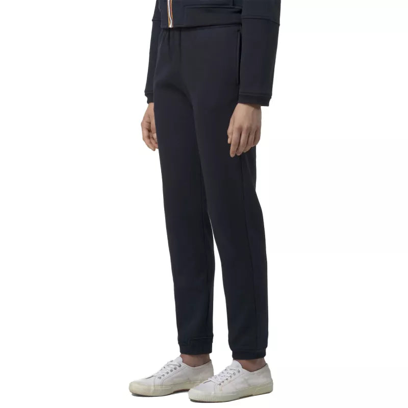 Pantalon De Survêtement K-Way Philbert Brushed Pc - Bleu Marine