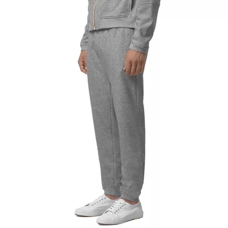 K-Way Philbert Brushed PC Jogging Bottoms - Marl Grey