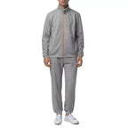 K-Way Philbert Brushed PC Jogging Bottoms - Marl Grey