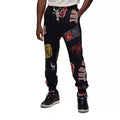 Pantalon De Survêtement Jordan Essentiel - Noir Et Rouge - Pant Homme Textile