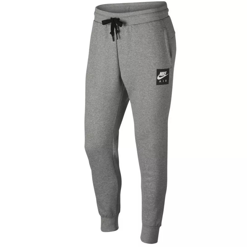 Pantalones de chándal Nike Nsw Air Flc - Gris y blanco