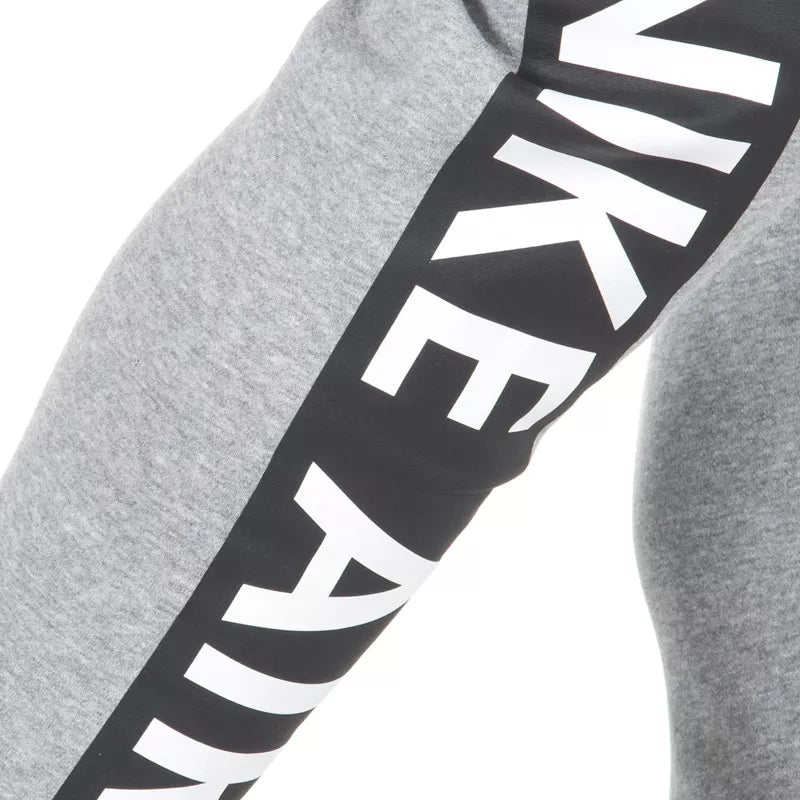 Pantalones de chándal Nike Nsw Air Flc - Gris y blanco