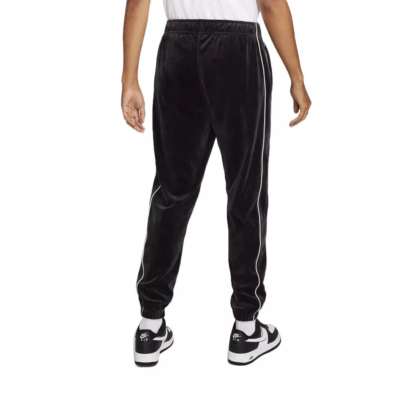 Pantalon De Survêtement Nike Nsw Club Velour - Noir/Blanc