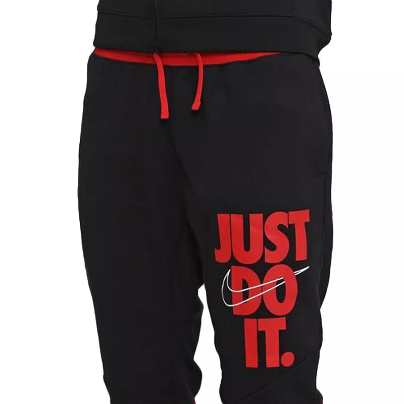 Pantalon De Survêtement Nike Nsw Hbr - Noir Et Rouge