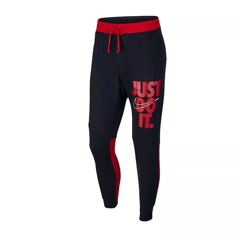 Pantalon De Survêtement Nike Nsw Hbr - Noir Et Rouge