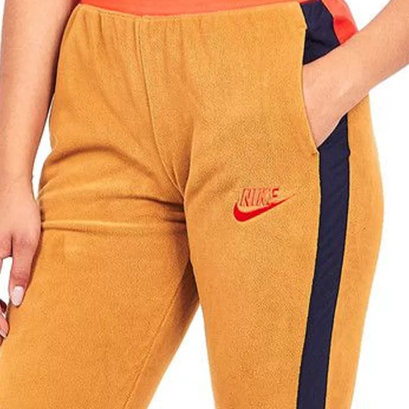 Pantalon De Survêtement Nike Nsw Polar - Beige, Rouge.