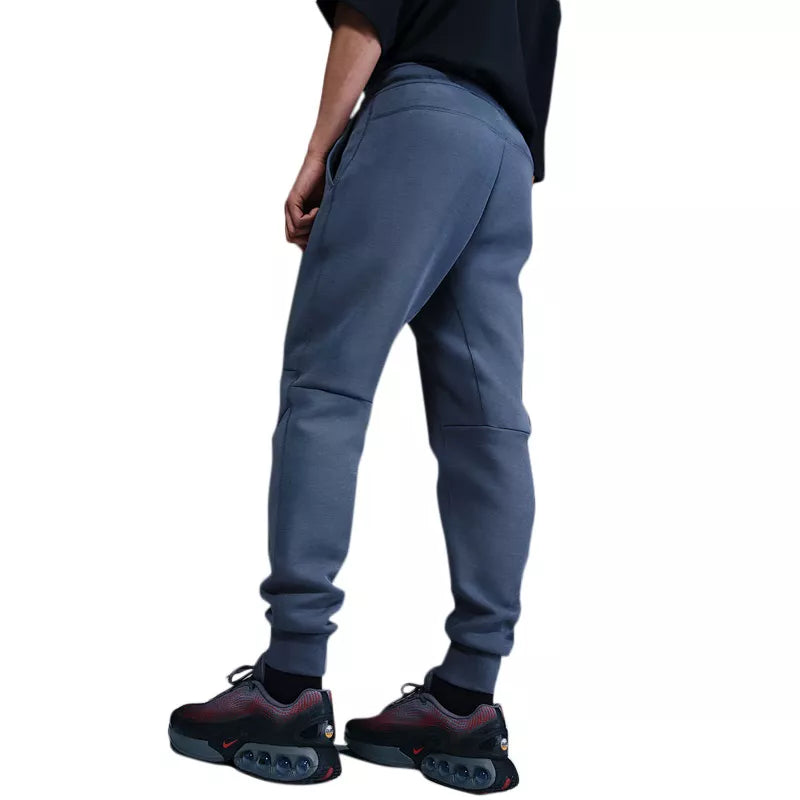Nike PSG Tech Fleece Tracksuit Bottoms - Blue and White