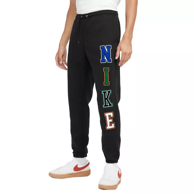 Pantalon De Survêtement Nike Sportswear Club Fleece - Noir/Vert/Blanc/Bleu