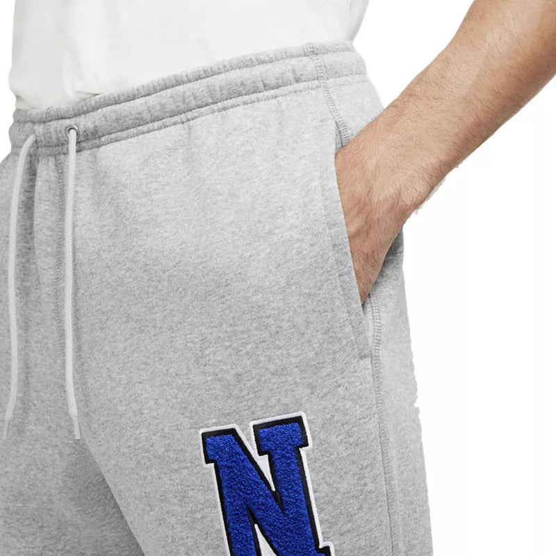 Pantalon De Survêtement Nike Sportswear Club Fleece - Gris, Bleu, Blanc.
