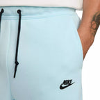 Nike Tech Fleece Jogger Tracksuit Bottoms - Sky Blue/Black