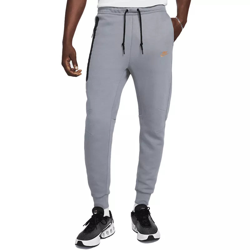 Tech Fleece Jogger Tracksuit Bottoms - Grey, Black, Gold - Textile Pants