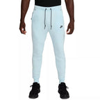 Pantalon De Survêtement Nike Tech Fleece Jogger - Bleu Ciel, Noir