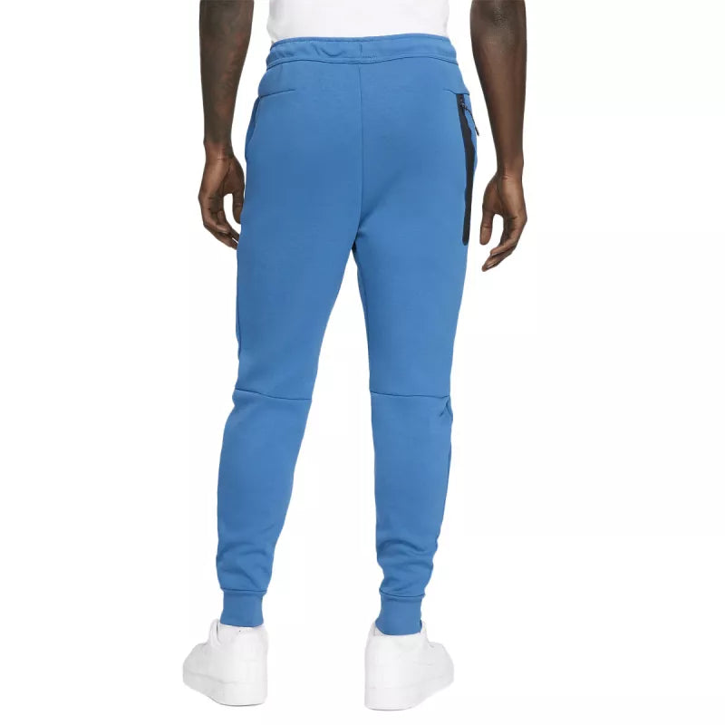 Pantalon De Survêtement Nike Tech Fleece - Bleu Ciel, Noir