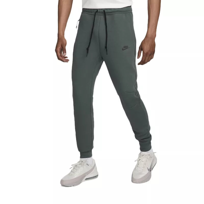 Pantalon De Survêtement Nike Tech Fleece - Vert, Noir.