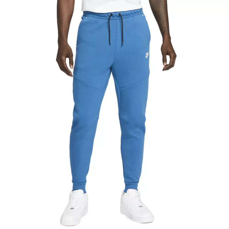Pantalon De Survêtement Nike Tech Fleece - Bleu Ciel, Noir