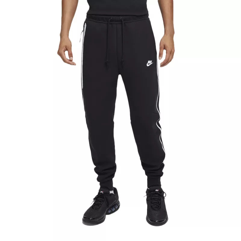 Pantalon De Survêtement Nike Tech Fleece - Noir Et Gris