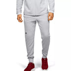 Men's Double Knit Tracksuit Bottoms - Grey