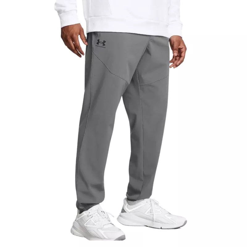 Vibe Woven Tracksuit Bottoms - Grey - Men's