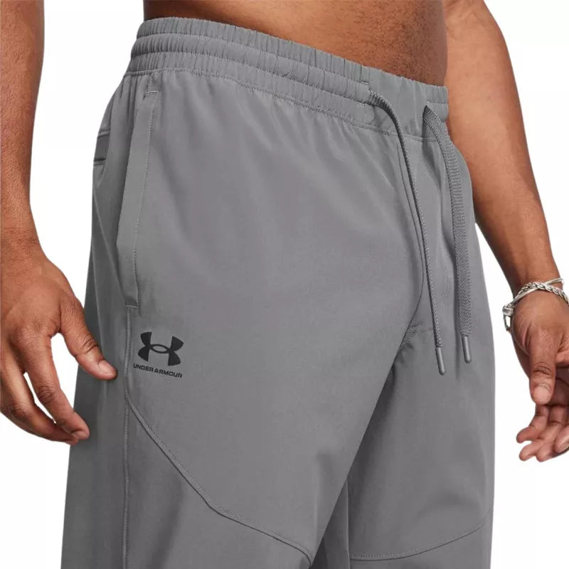 Vibe Woven Tracksuit Bottoms - Grey - Men's
