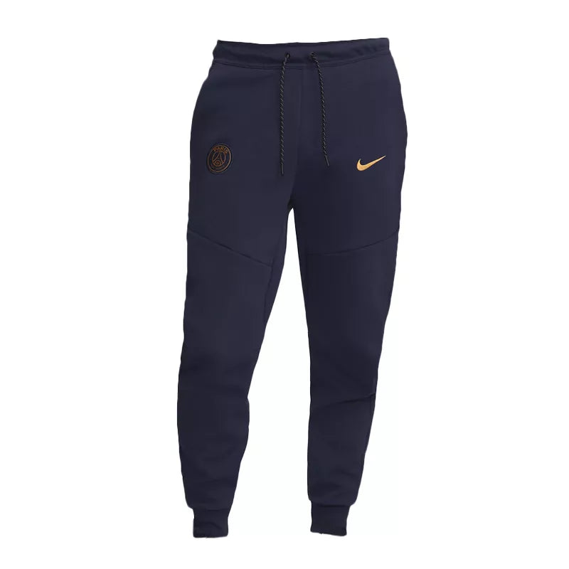 PSG Tracksuit Bottoms Fleece Pants 2023 Football - Navy Blue