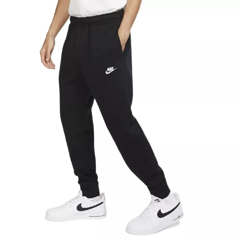 Pantalón deportivo Sportswear Club de forro polar - Negro