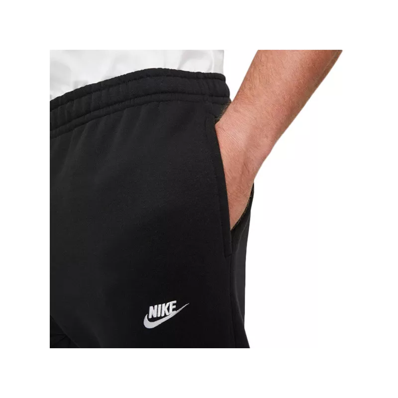 Pantalón deportivo Sportswear Club de forro polar - Negro