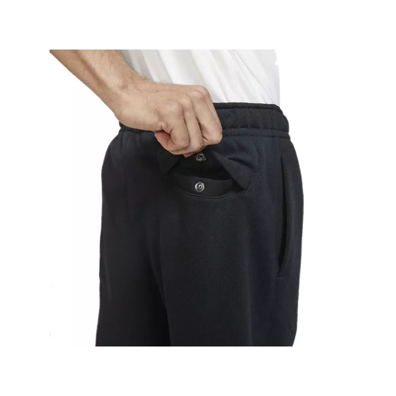 Pantalón deportivo Sportswear Club de forro polar - Negro