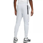 Tech Fleece Tracksuit Bottoms - Grey and White
