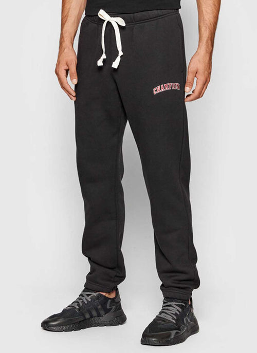 Champion - Pantalon De Survêtement Old School - Noir - Homme